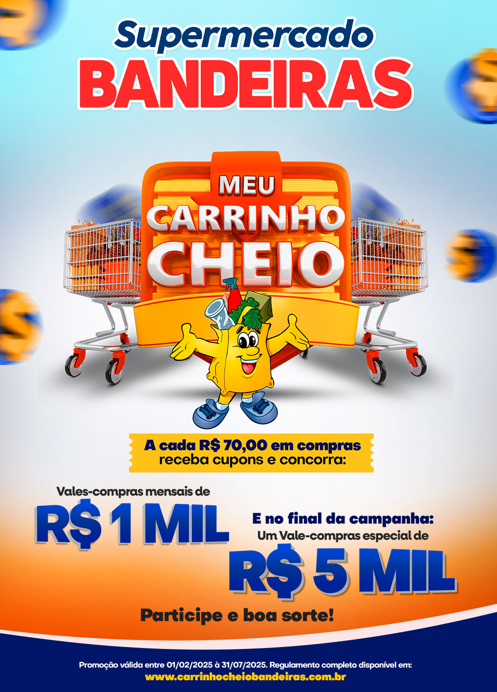 supermercado bandeiras - meu carrinho cheio 2025