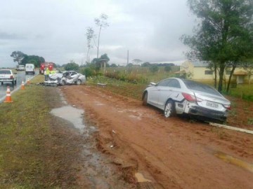 Acidente na Assis Chateaubriand mata uma pessoa e deixa dois feridos