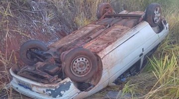 Morador de Salmour�o fica ferido ap�s acidente na vicinal Osvaldo Cruz/Salmour�o no �ltimo s�bado