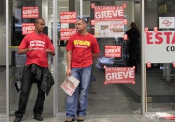 Funcion�rios da CEF de OC entram em greve
