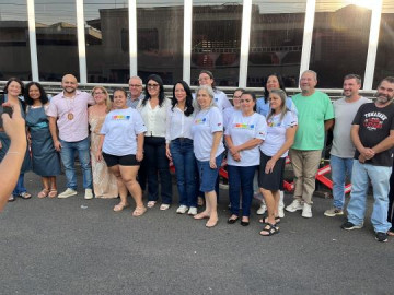 Carreta Caminho da Capacita��o tem visita da primeira-dama do Estado a Osvaldo Cruz