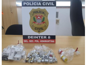 Opera��o apreende medicamentos na �rea central de In�bia Paulista