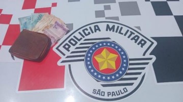Pol�cia Militar em Luc�lia faz a pris�o de um homem por furto