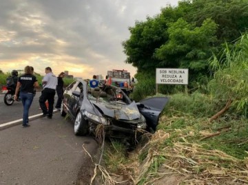 Homem morre ap�s atropelar cavalo na Rodovia Comandante Jo�o Ribeiro de Barros