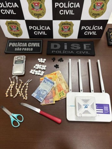 Pol�cia Civil de Tup� fecha ponto de tr�fico e prende dois jovens em flagrante