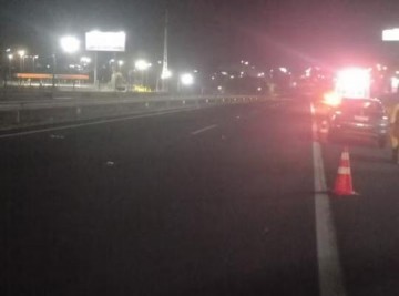 Pedestre morre atropelado ap�s tentar atravessar a Rodovia Raposo Tavares, em Presidente Prudente