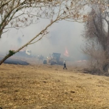 URGENTE: Incndio compromete o abastecimento de gua em OC