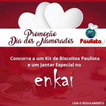 Termina o prazo para envio de fotos da promoo da Promoo Dia dos Namorados da Biscoitos Paulista