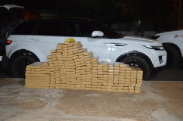 Pol�cia Militar apreende quase meia tonelada de maconha em Osvaldo Cruz