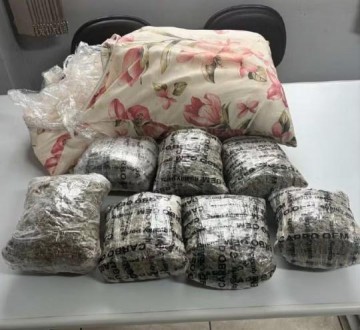 Passageira � presa por transportar quase 4kg de skank dentro de travesseiro em �nibus interestadual, na Rodovia Raposo Tavares