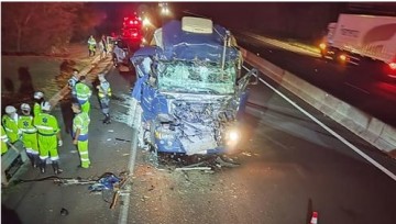 Caminhoneiro de C�ndido Mota morre em acidente em Santa Cruz do Rio Pardo