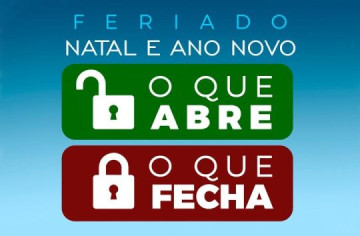 Prefeitura anuncia funcionamento de setores para Natal e Ano Novo