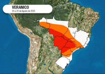 Com mais de 50 dias sem chuva, Defesa Civil emite alerta de inc�ndios florestais para a regi�o