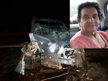 Morre idosa v�tima de acidente de Astra que foi atingido por caminh�o em Iacri