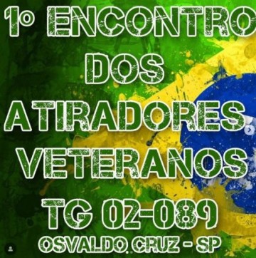 Neste s�bado tem 1� Encontro de Atiradores Veteranos do Tiro de Guerra