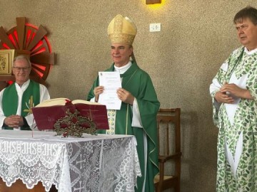 Missa e almo�o beneficente celebram Dia do Agricultor em Osvaldo Cruz