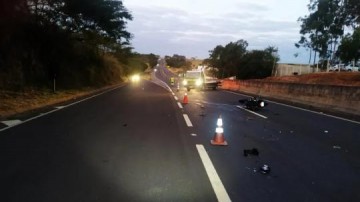 Motociclista morre em acidente com caminh�o na Rodovia Assis Chateaubriand