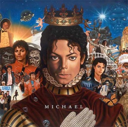 Capa do primeiro �lbum p�stumo de Michael Jackson, 