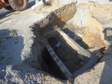 Padre N�brega: Eros�o interdita parte de pista da SP-294