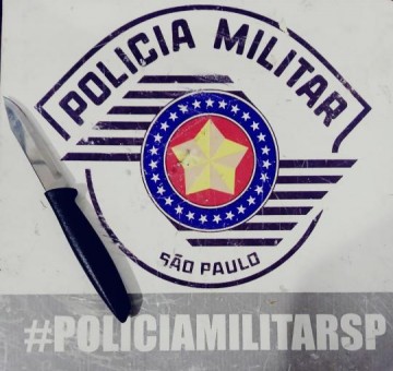 Arma branca � encontrada na cintura de adolescente dentro de escola em Salmour�o