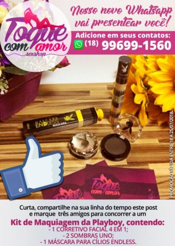 Toque com Amor tem novo WhatsApp: curta, compartilhe e ganhe prmios