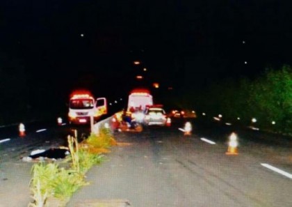 Acidente foi na Rodovia Assis Chateaubriand (SP-425), em Presidente Prudente (Foto: Pol�cia Militar Rodovi�ria/Divulga��o)