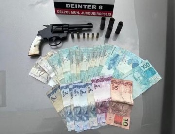 Ap�s invadir resid�ncia e furtar quantia de R$ 60 mil em dinheiro e cheques, jovem � preso em Junqueir�polis