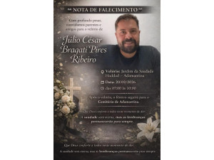 Corpo do empres�rio J�lio C�sar Bragati Pires Ribeiro ser� sepultado amanh� em Adamantina