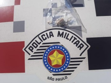 Pol�cia Militar prende traficante em Osvaldo Cruz