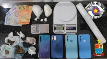 Trabalho em conjunto de policiais militares de Luc�lia e Adamantina resulta em pris�o por tr�fico de drogas