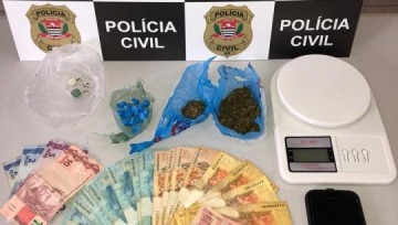 Pol�cia Civil de Parapu� prende casal de traficantes