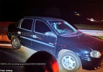 PARAPU�: Duas pessoas sofrem ferimentos em acidente na SP-294