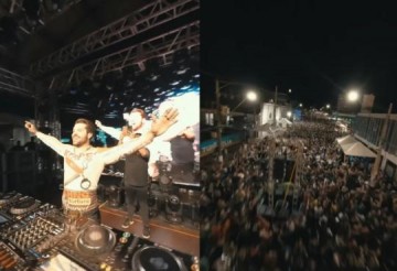 Alok se surpreende com v�deo de multid�o em show no carnaval de Tup�