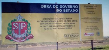 Governo do Estado segura verba de R$ 1 milho para obra em Osvaldo Cruz