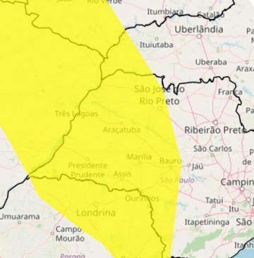 VENDAVAL: Meteorologistas emitem alerta de ventos de at� 60 km/h para Osvaldo Cruz e regi�o