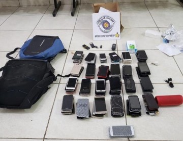 V�DEO: Imagens e rapidez da Pol�cia s�o decisivas para recupera��o de celulares furtados no centro de Osvaldo Cruz