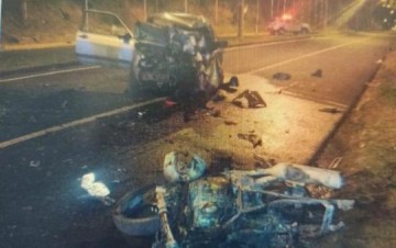 Mulher sem CNH � presa por dirigir na contram�o e provocar acidente com morte em vicinal de Tup�