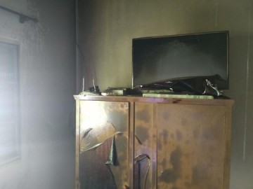 Idosa acamada e portadora de Alzheimer morre aps incndio em residncia em Junqueirpolis