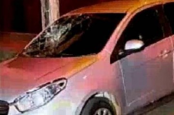Tr�s pessoas que estavam em carro s�o baleadas em trevo de Rin�polis