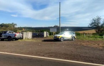 Idoso � detido por furtar quase 600 kg de fresagem de asfalto em Dracena