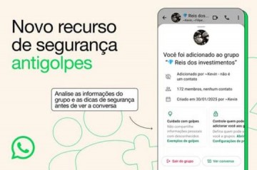 WhatsApp anuncia novas medidas contra golpes, mas n�o menciona problemas com selo verificado