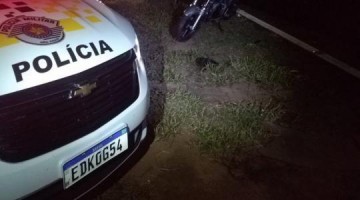 Homem, n�o identificado, morreu ap�s ser atropelado por moto em Presidente Prudente