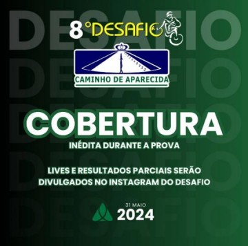 Est� chegando o 8� Desafio Caminho de Aparecida