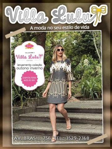 Villa Lulu lan�a nova cole��o amanh�