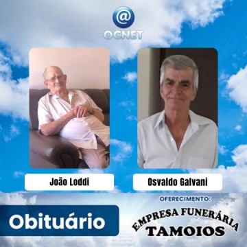 Portal Ocnet informa os falecimentos desta quinta-feira (13/06/2024)