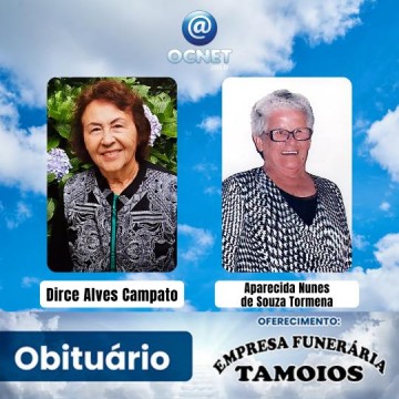 Portal Ocnet informa os falecimentos desta sexta-feira (14/03/2025)
