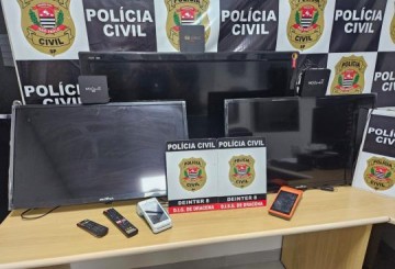 Aparelhos usados na explora��o de jogos s�o apreendidos em Dracena