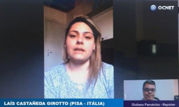 VDEO: Brasileira que vive na Itlia relata realidade no pas onde mais pessoas j morreram pelo Covid-19 no mundo