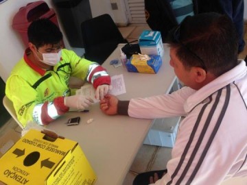 Testes de glicemia e de press�o arterial ser�o oferecidos a motoristas que passarem pela SP-270