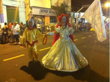 Escola de Samba cumprimenta colaboradores do Carnaval 2013
